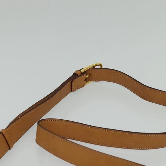 CELINE Macadam Canvas Shoulder Bag Pvc Beige Gold - Picture 8 of 12